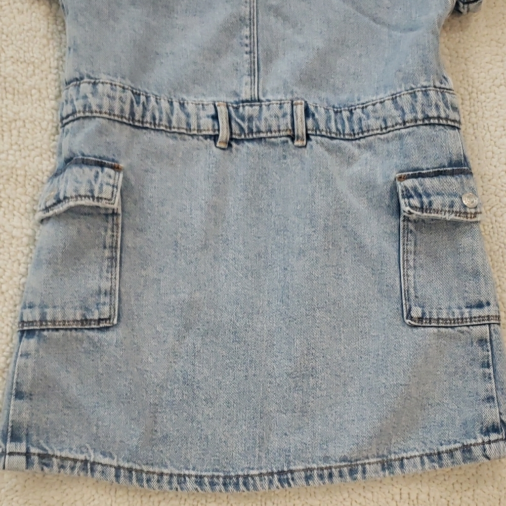 Zara Kids Denim Dress - Picture 5 of 7